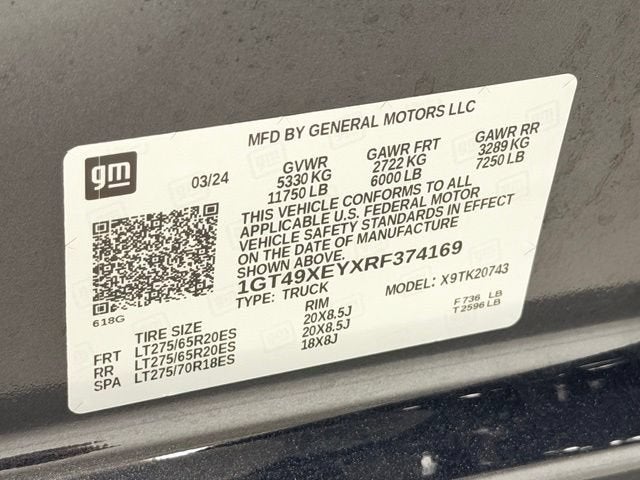 2024 GMC Sierra 2500 HD Denali Ultimate