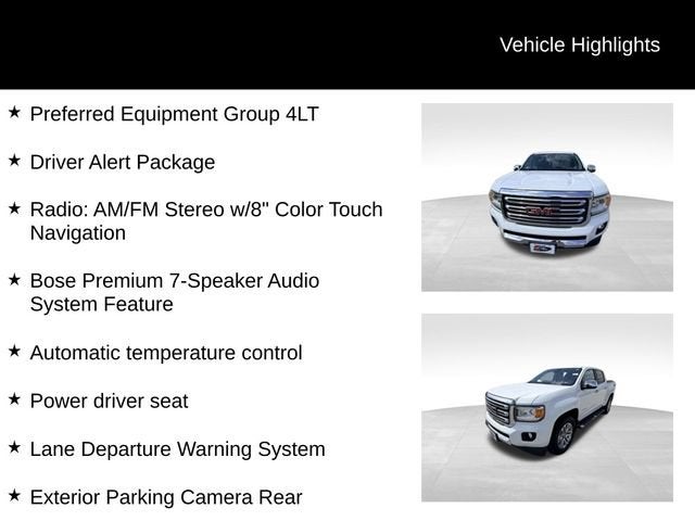 2016 GMC Canyon 4WD SLT