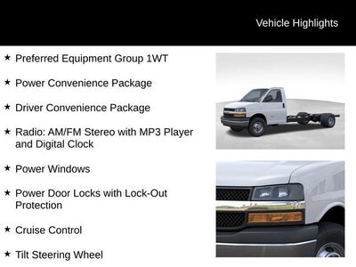 2026 Chevrolet Express Cutaway 3500 1WT