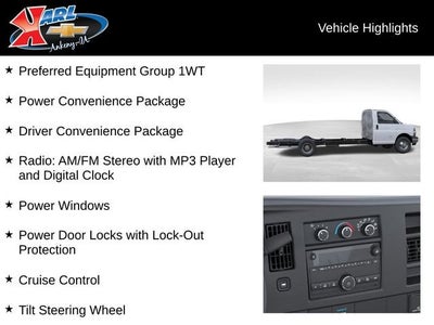 2026 Chevrolet Express Cutaway 3500 1WT
