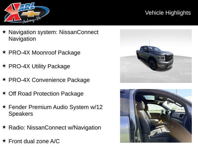 2021 Nissan TITAN Crew Cab PRO-4X 4x4