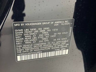 2026 Volkswagen Atlas 2.0T SEL Premium R-Line