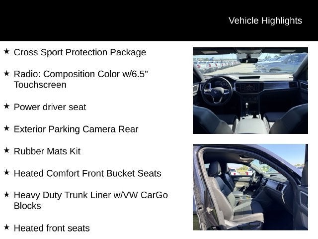 2023 Volkswagen Atlas Cross Sport 2.0T SE