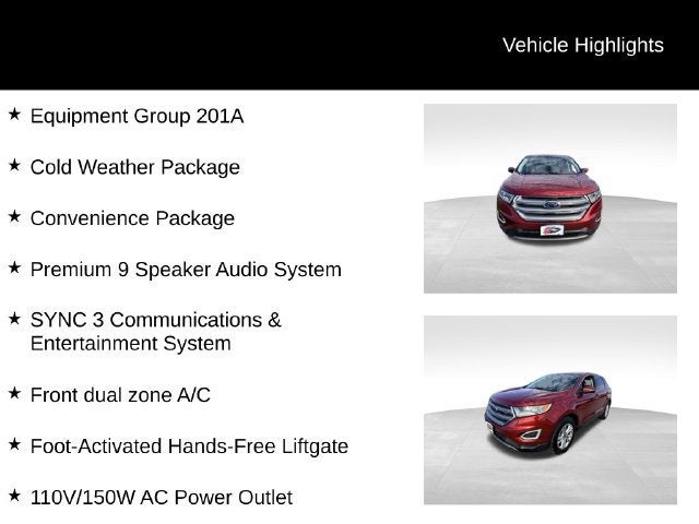2018 Ford Edge SEL