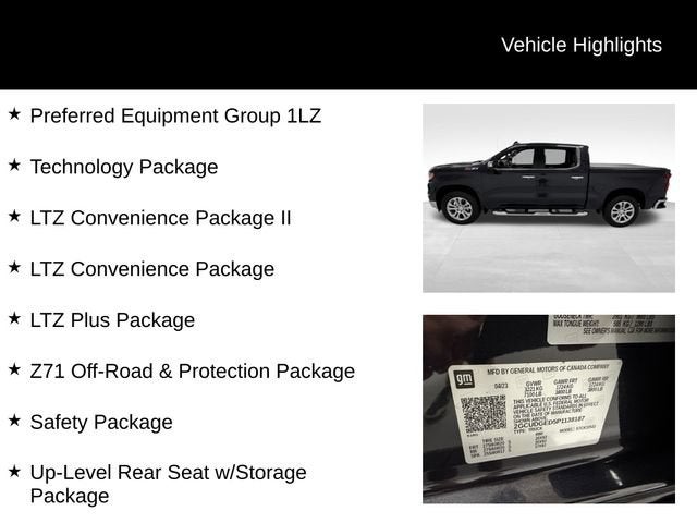 2023 Chevrolet Silverado 1500 LTZ
