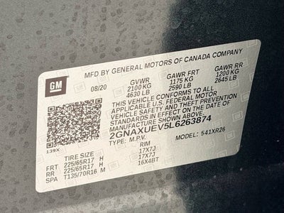 2020 Chevrolet Equinox LT