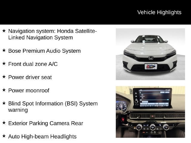 2024 Honda Civic Sedan Touring