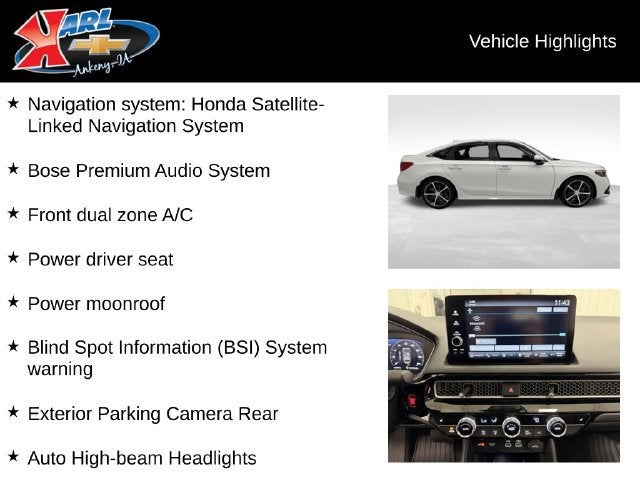 2024 Honda Civic Sedan Touring