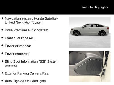 2024 Honda Civic Sedan Touring