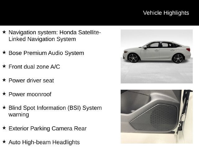 2024 Honda Civic Sedan Touring