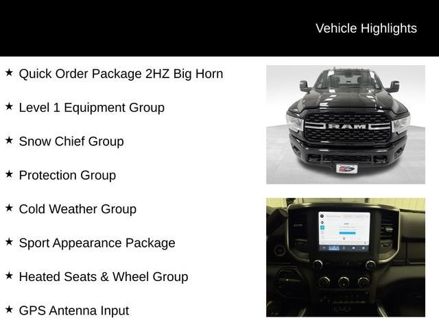 2023 RAM 2500 Big Horn Crew Cab 4x4 6'4" Box