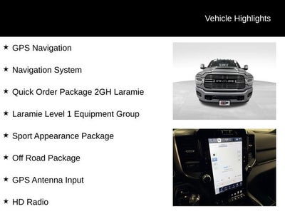 2024 RAM 2500 Laramie Crew Cab 4x4 6'4" Box