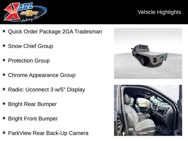2022 RAM 2500 Tradesman Crew Cab 4x4 8' Box