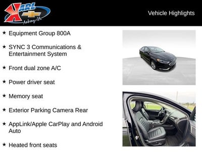 2018 Ford Fusion Energi SE Luxury