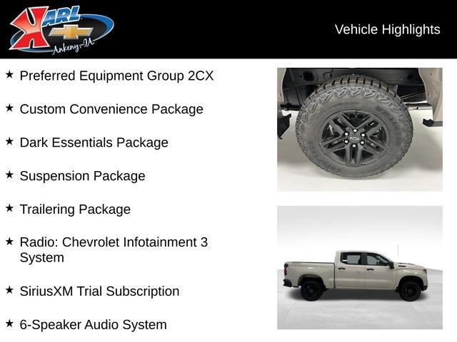 2026 Chevrolet Silverado 1500 Custom Trail Boss