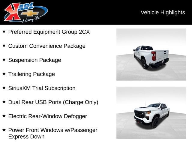 2025 Chevrolet Silverado 1500 Custom Trail Boss