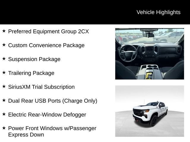2025 Chevrolet Silverado 1500 Custom Trail Boss