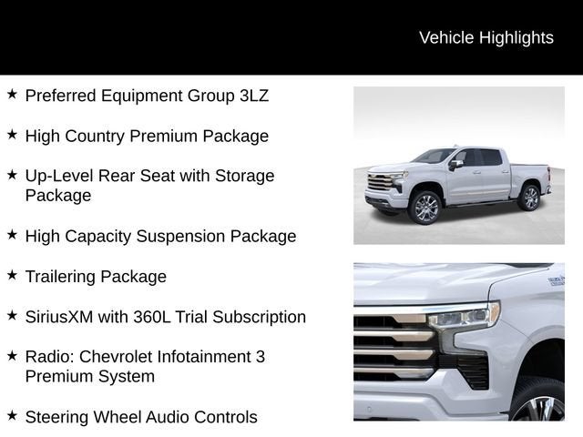 2026 Chevrolet Silverado 1500 High Country