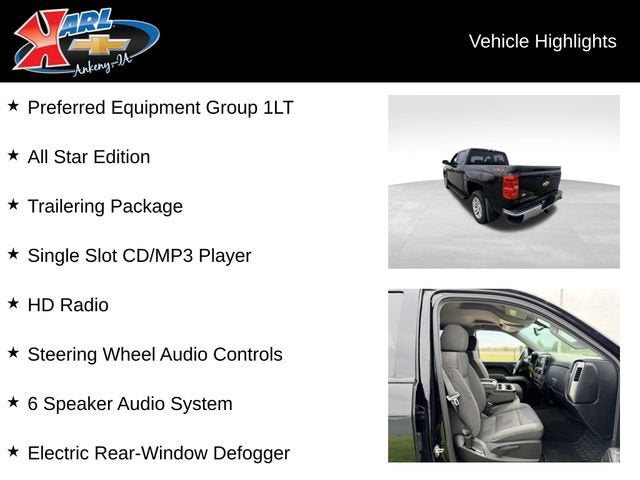 2018 Chevrolet Silverado 1500 LT