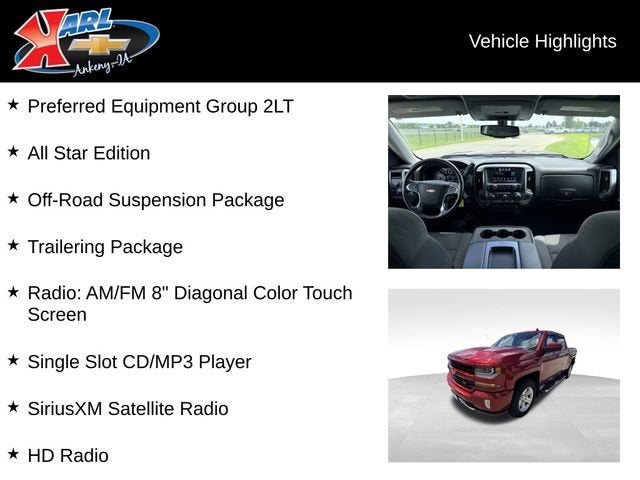 2018 Chevrolet Silverado 1500 LT