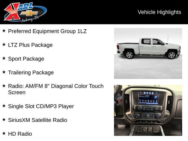2017 Chevrolet Silverado 1500 LTZ