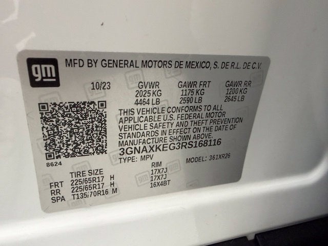 2024 Chevrolet Equinox LT