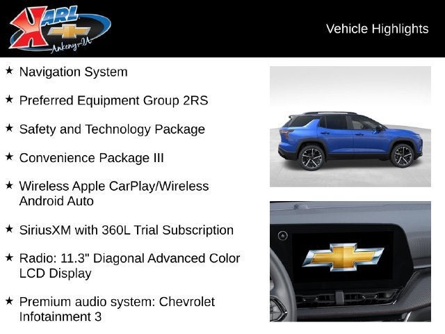 2027 Chevrolet Equinox RS