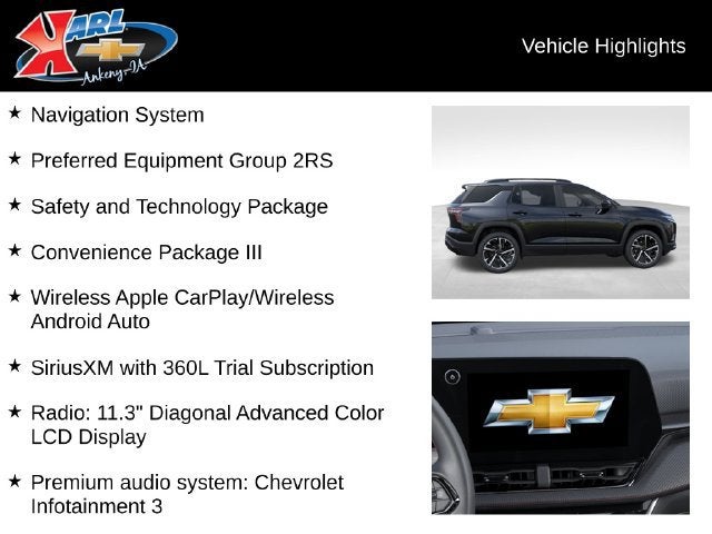 2027 Chevrolet Equinox RS