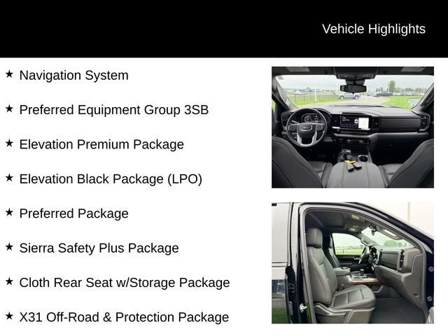 2025 GMC Sierra 1500 Elevation