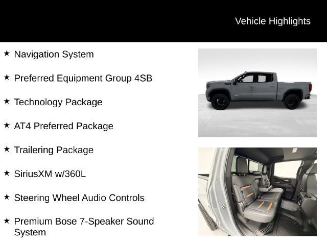 2024 GMC Sierra 1500 AT4