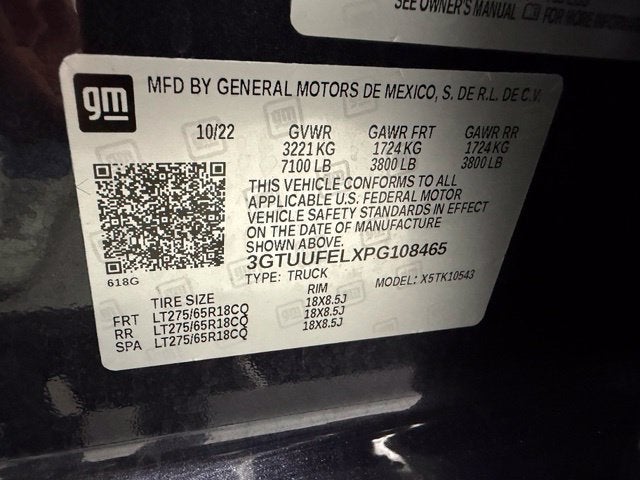 2023 GMC Sierra 1500 AT4X