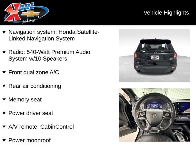 2020 Honda Passport AWD Touring