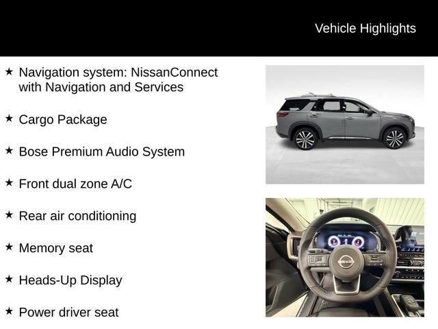2025 Nissan Pathfinder Platinum 4WD