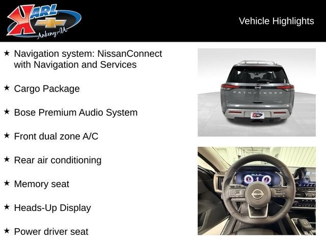 2025 Nissan Pathfinder Platinum 4WD