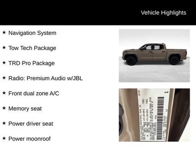 2025 Toyota Tundra 4WD TRD Pro Hybrid