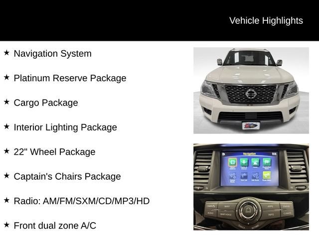 2020 Nissan Armada Platinum