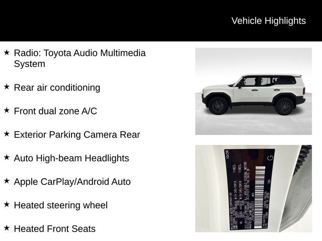 2025 Toyota Land Cruiser 1958