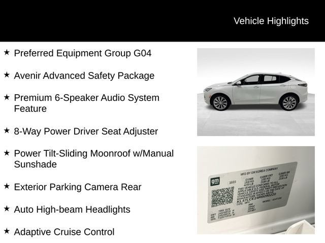 2024 Buick Envista Avenir