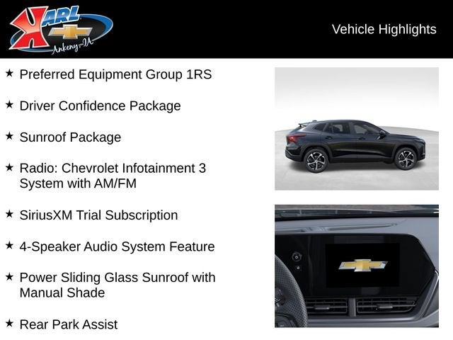 2026 Chevrolet Trax 1RS