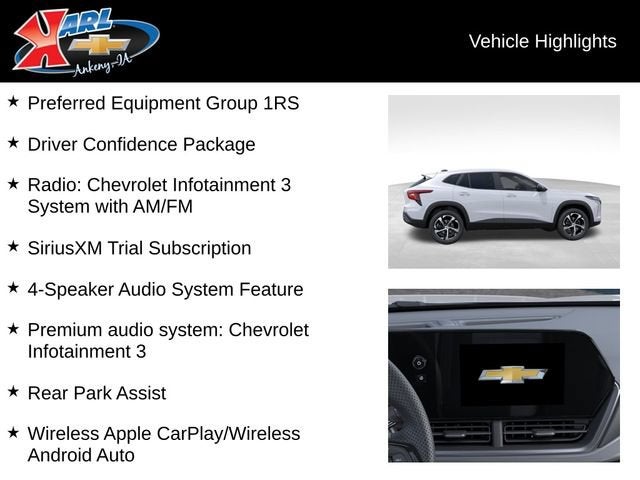 2026 Chevrolet Trax 1RS