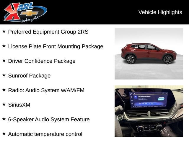 2024 Chevrolet Trax 2RS