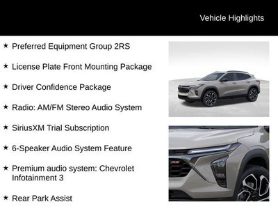 2026 Chevrolet Trax 2RS
