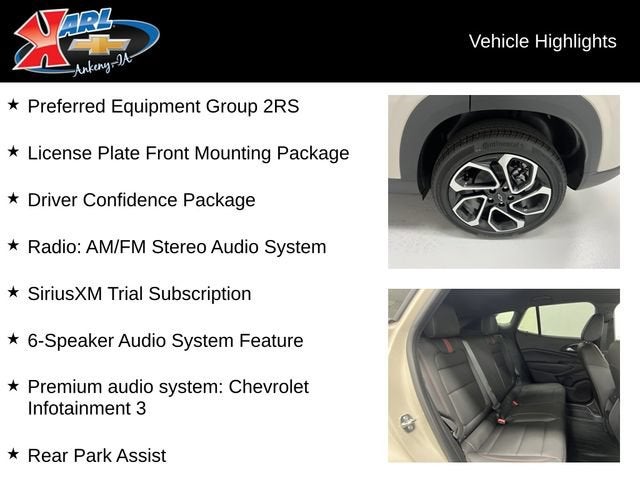 2026 Chevrolet Trax 2RS