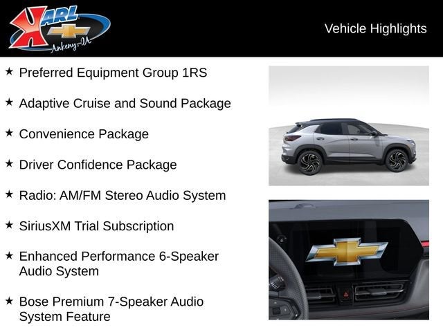2026 Chevrolet Trailblazer RS