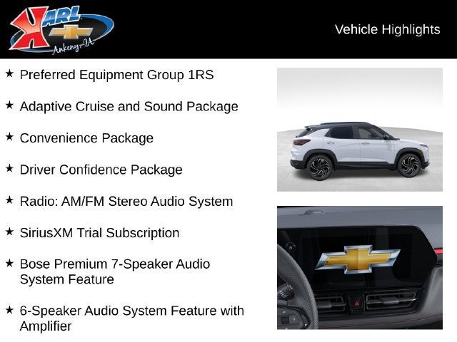 2026 Chevrolet Trailblazer RS
