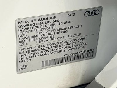 2023 Audi Q5 S line Premium