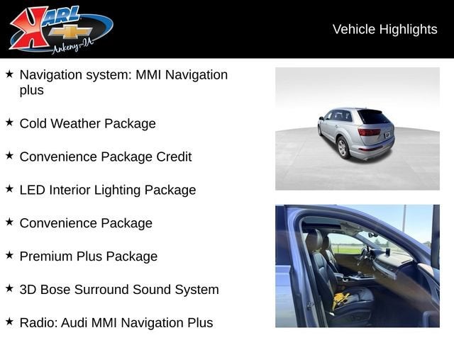 2019 Audi Q7 Premium Plus