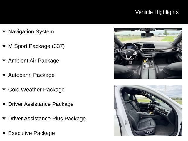 2018 BMW 750i xDrive