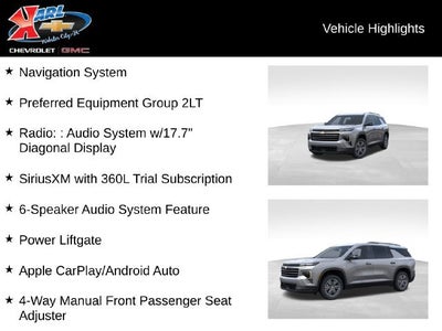 2027 Chevrolet Traverse LT