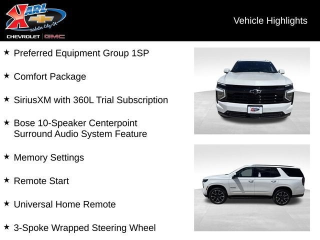 2025 Chevrolet Tahoe RST